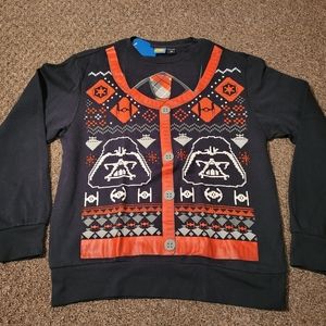 Disney Star Wars Darth Vader Crewneck Christmas Sweater